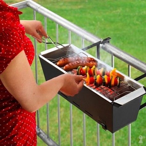 barbacoa para terrazas pequeñas