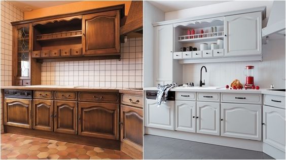 antes y después home staging cocina