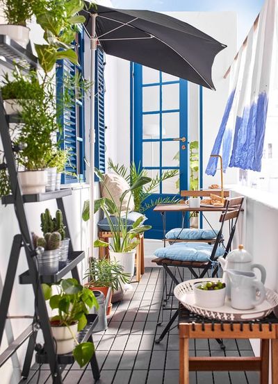 COMO SACAR PARTIDO A UNA TERRAZA PEQUEÑA O BALCÓN
